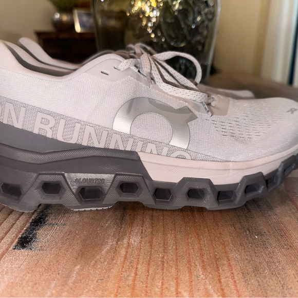 On Running Light Gray Athletic Shoes - Picture 3 of 5